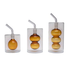 Oliera bolle in borosilicato 3 misure